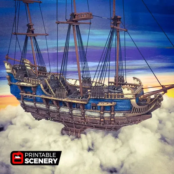 Flying Frigate - Flying Pirate Ship