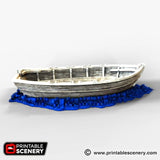 Row Boat Long boat - Pirate Ship