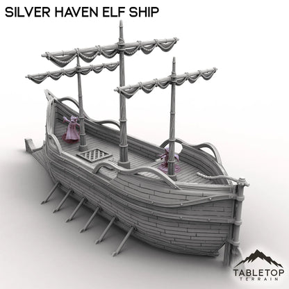Silver Haven Elf Ship