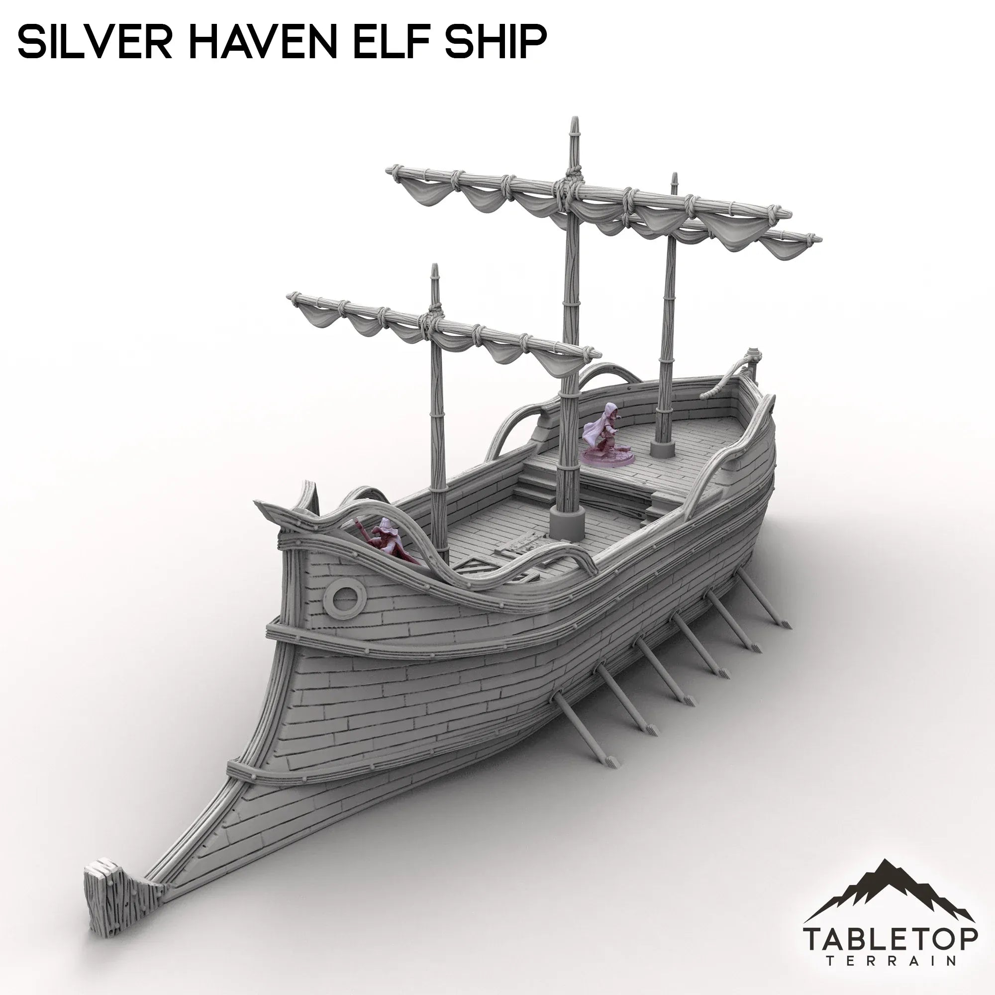 Silver Haven Elf Ship