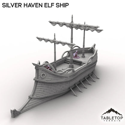 Silver Haven Elf Ship