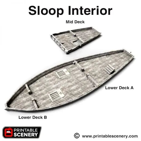 Sloop - Pirate Ship