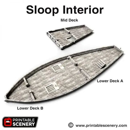 Sloop - Pirate Ship