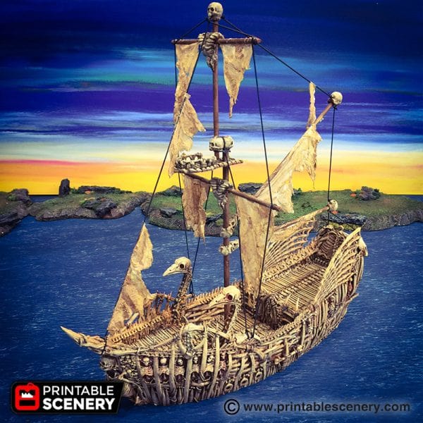 Undead Fluyt - Undead Pirate Ship