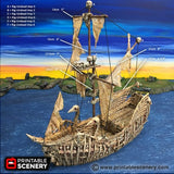 Undead Fluyt - Undead Pirate Ship