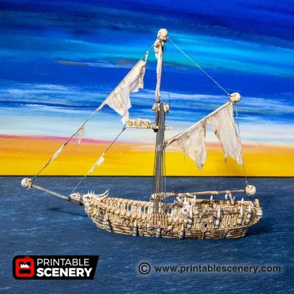 Undead Sloop - Undead Pirate Ship