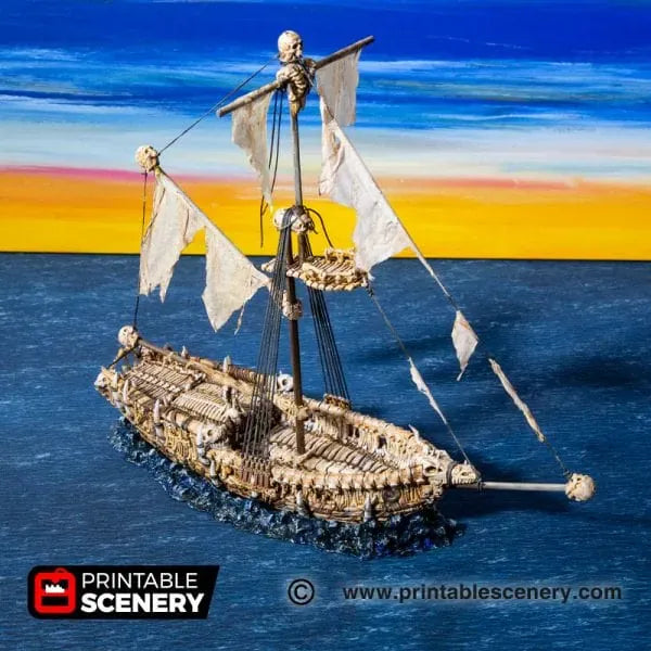 Undead Sloop - Undead Pirate Ship