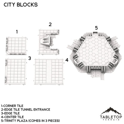 Concrete Jungle TechScape - 6mm