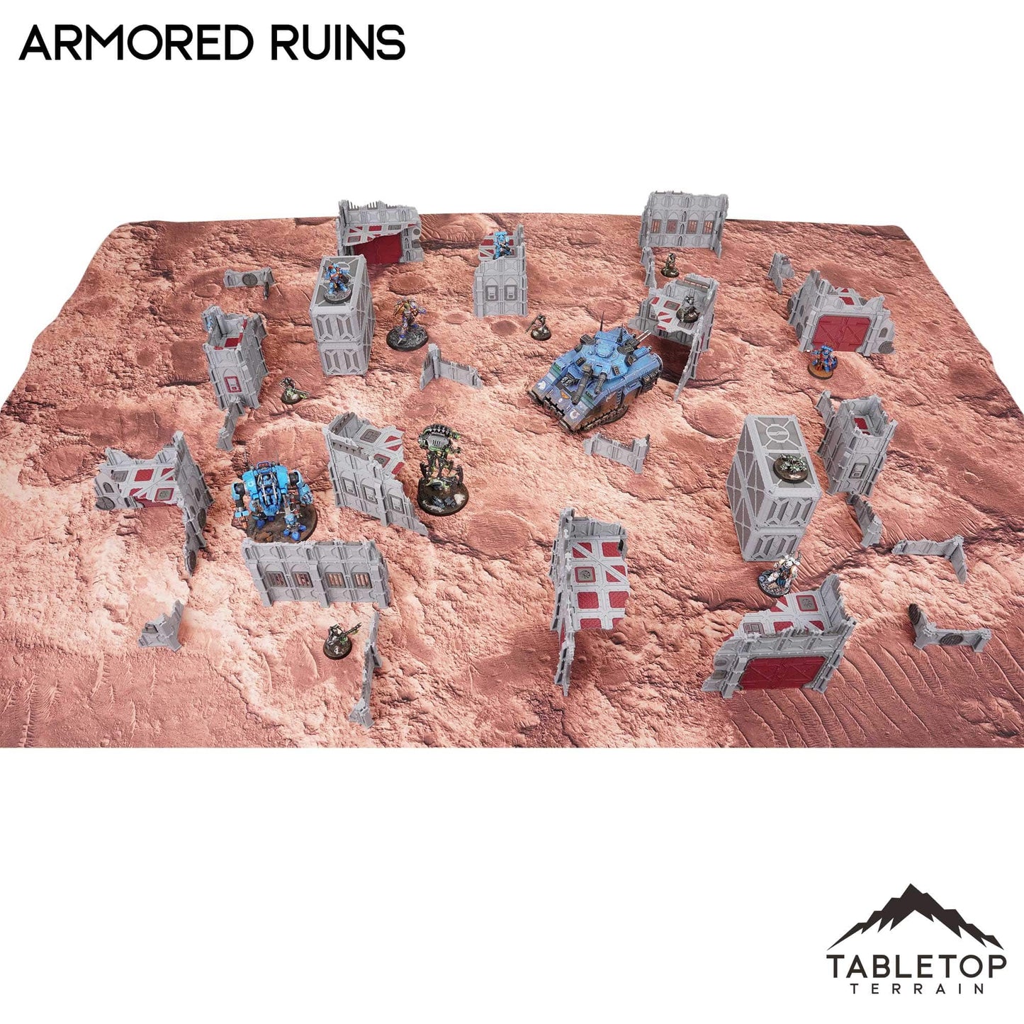 11e Armored Ruins Foldable Tournament Terrain