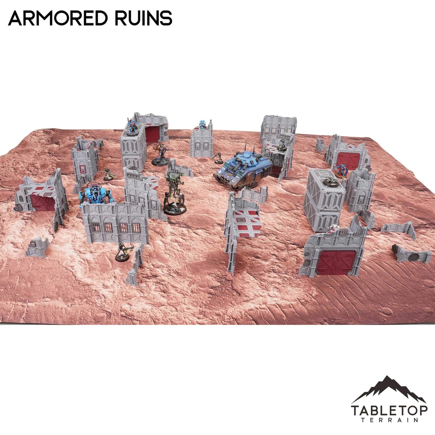 11e Armored Ruins Foldable Tournament Terrain