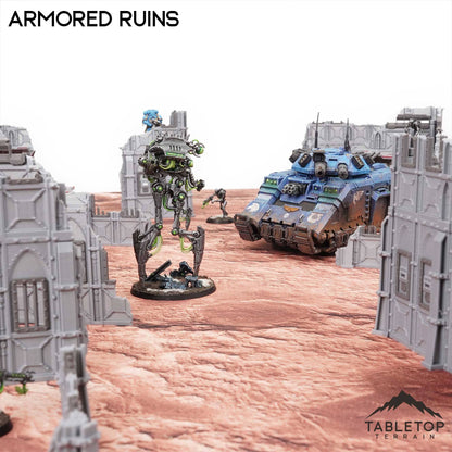 11e Armored Ruins Foldable Tournament Terrain