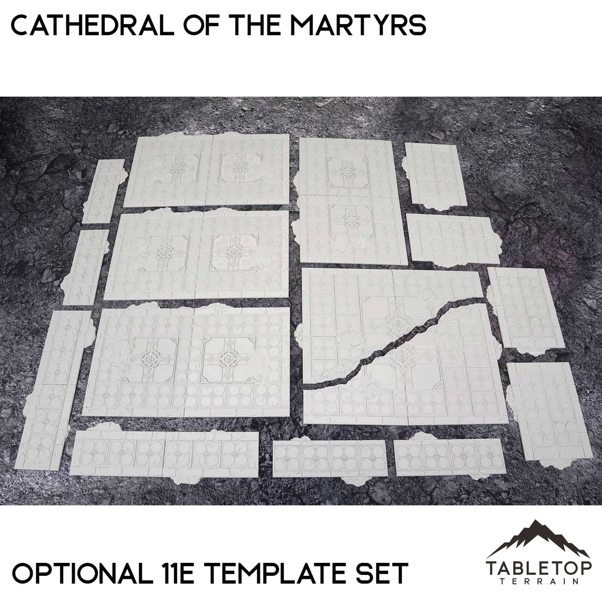 11e Battle Nun Ruins Foldable Tournament Terrain
