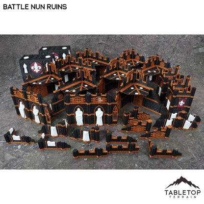 11e Battle Nun Ruins Foldable Tournament Terrain