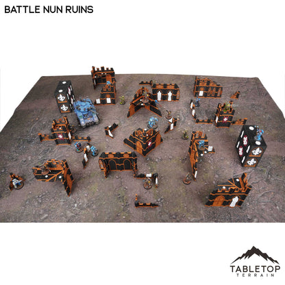 11e Battle Nun Ruins Foldable Tournament Terrain