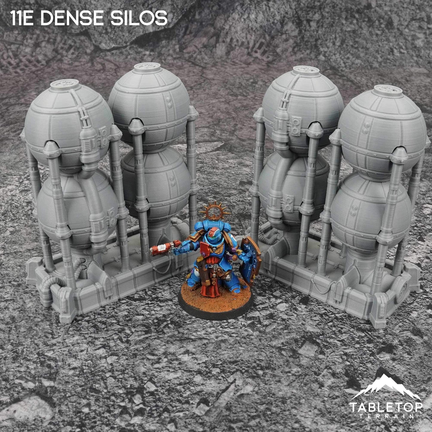 11e Castograd Silo Dense Terrain Pack