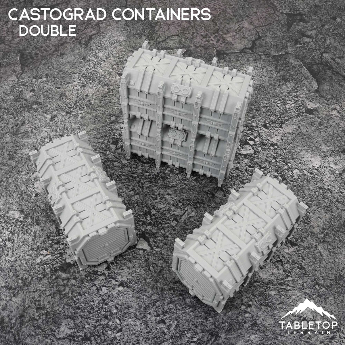 11e Castograd Stackable Double Containers
