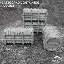 11e Castograd Stackable Double Containers