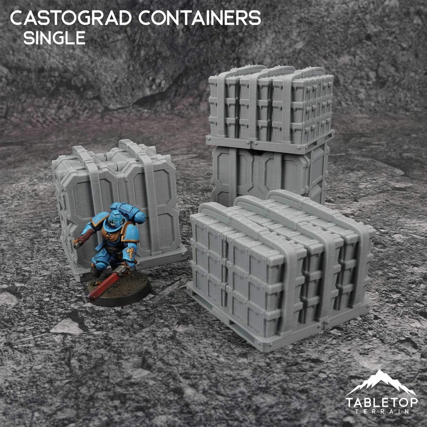 11e Castograd Stackable Single Containers