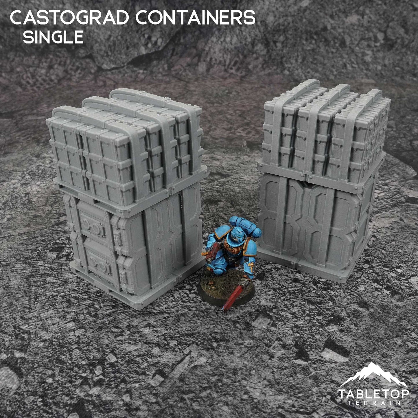 11e Castograd Stackable Single Containers