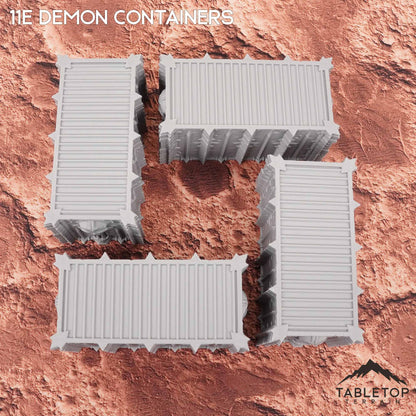 11e Demon Gate Stackable Containers
