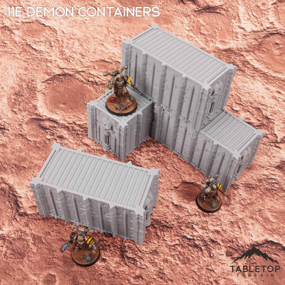 11e Demon Gate Stackable Containers