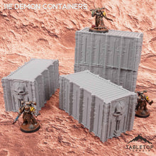11e Demon Gate Stackable Containers