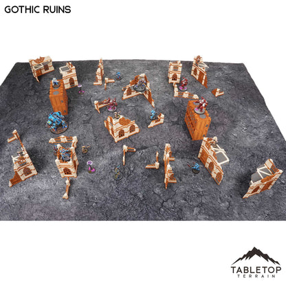 11e Gothic Ruins Foldable Tournament Terrain