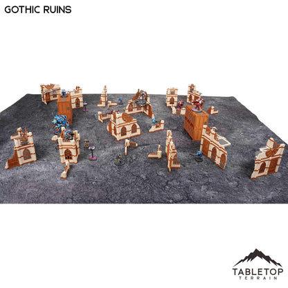 11e Gothic Ruins Foldable Tournament Terrain