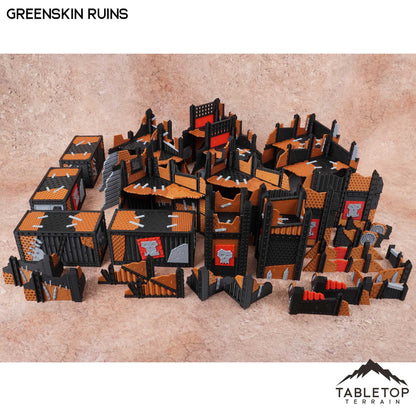 11e Greenskin Ruins Foldable Tournament Terrain