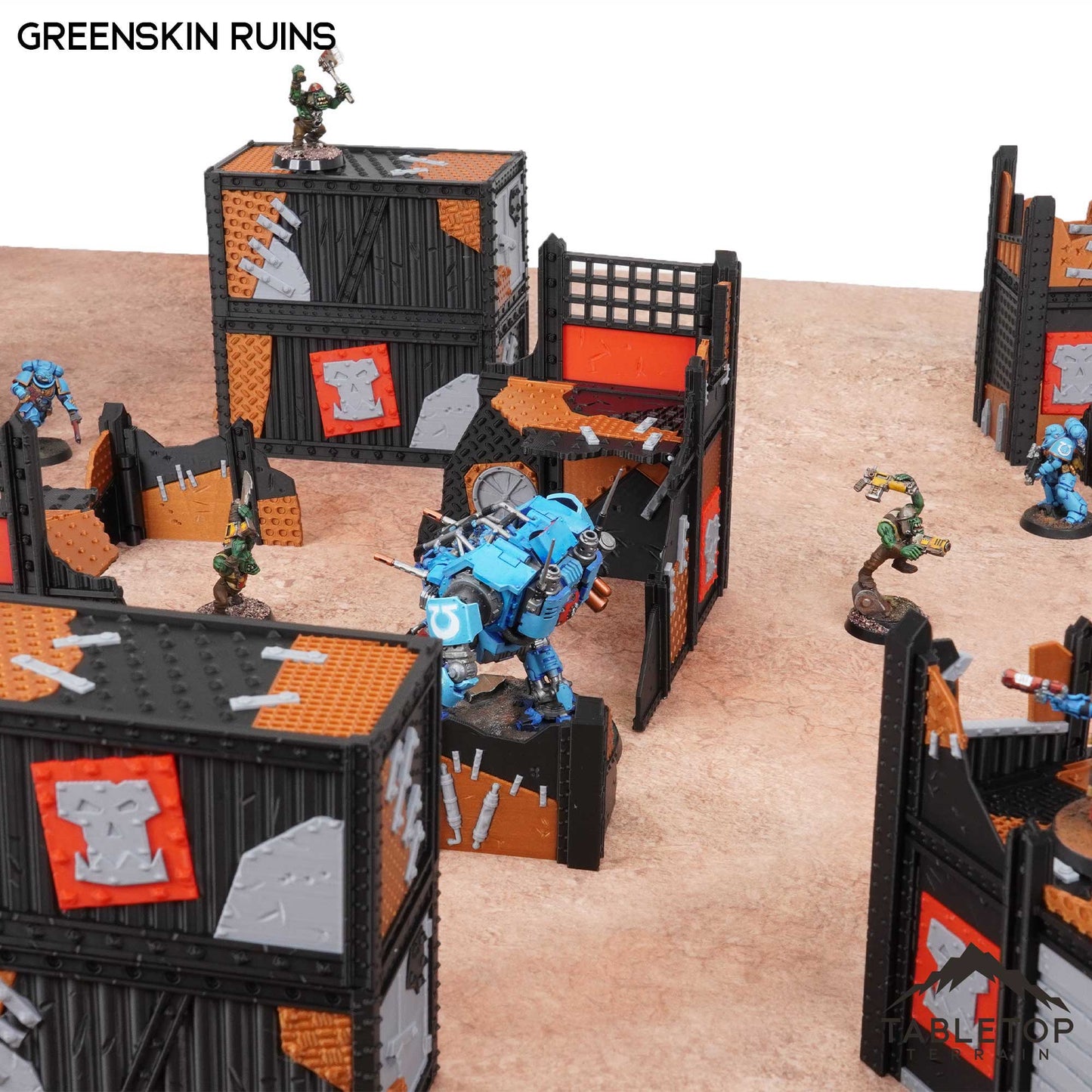 11e Greenskin Ruins Foldable Tournament Terrain
