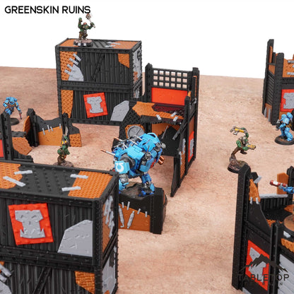 11e Greenskin Ruins Foldable Tournament Terrain