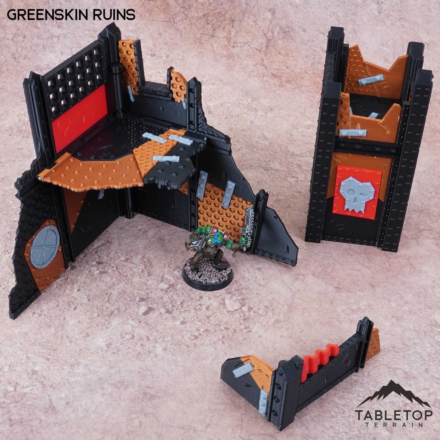 11e Greenskin Ruins Foldable Tournament Terrain