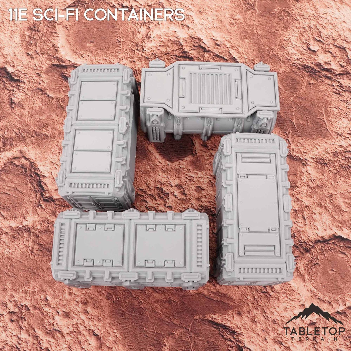11e Sci-Fi Stackable Containers
