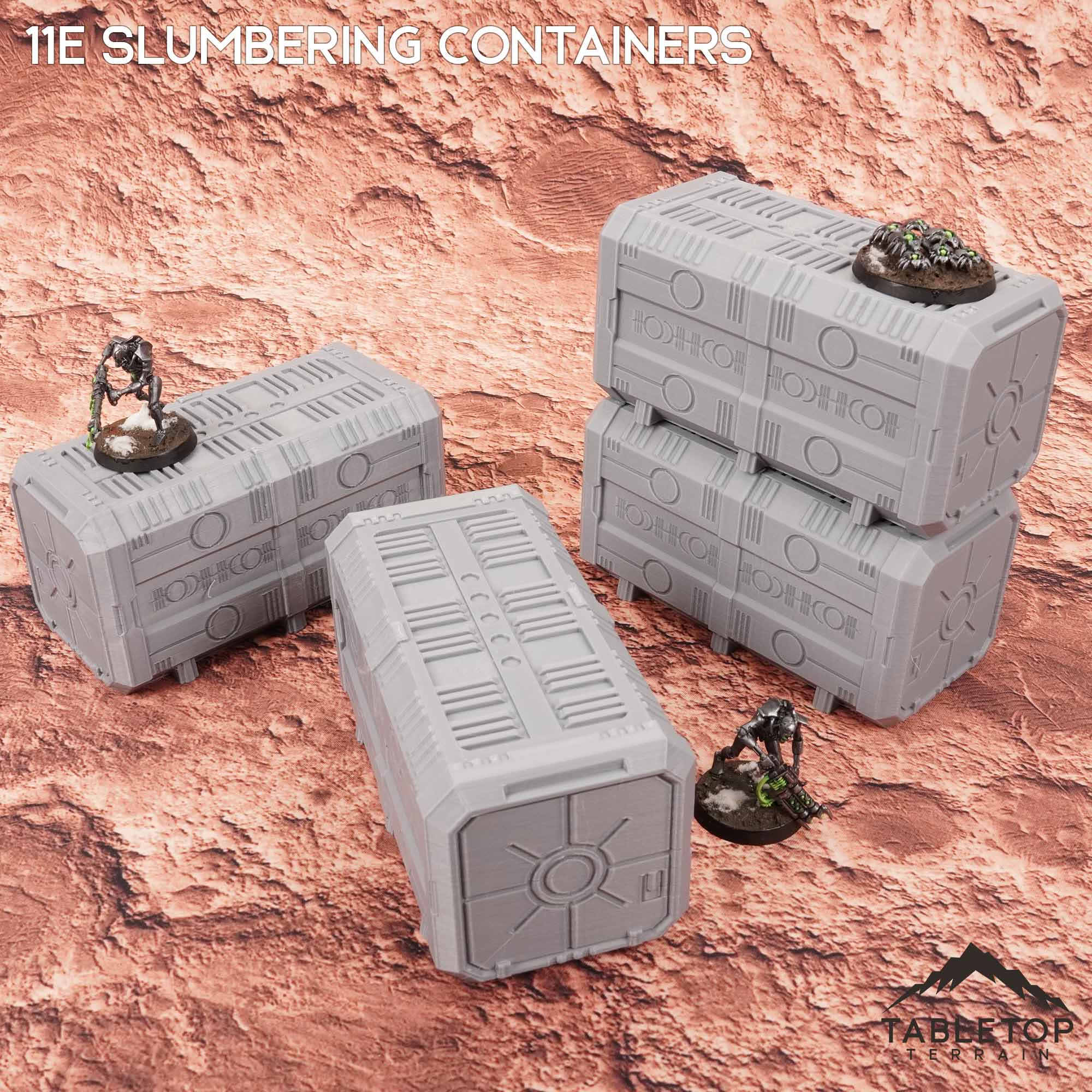 11e Slumbering Machines Stackable Containers