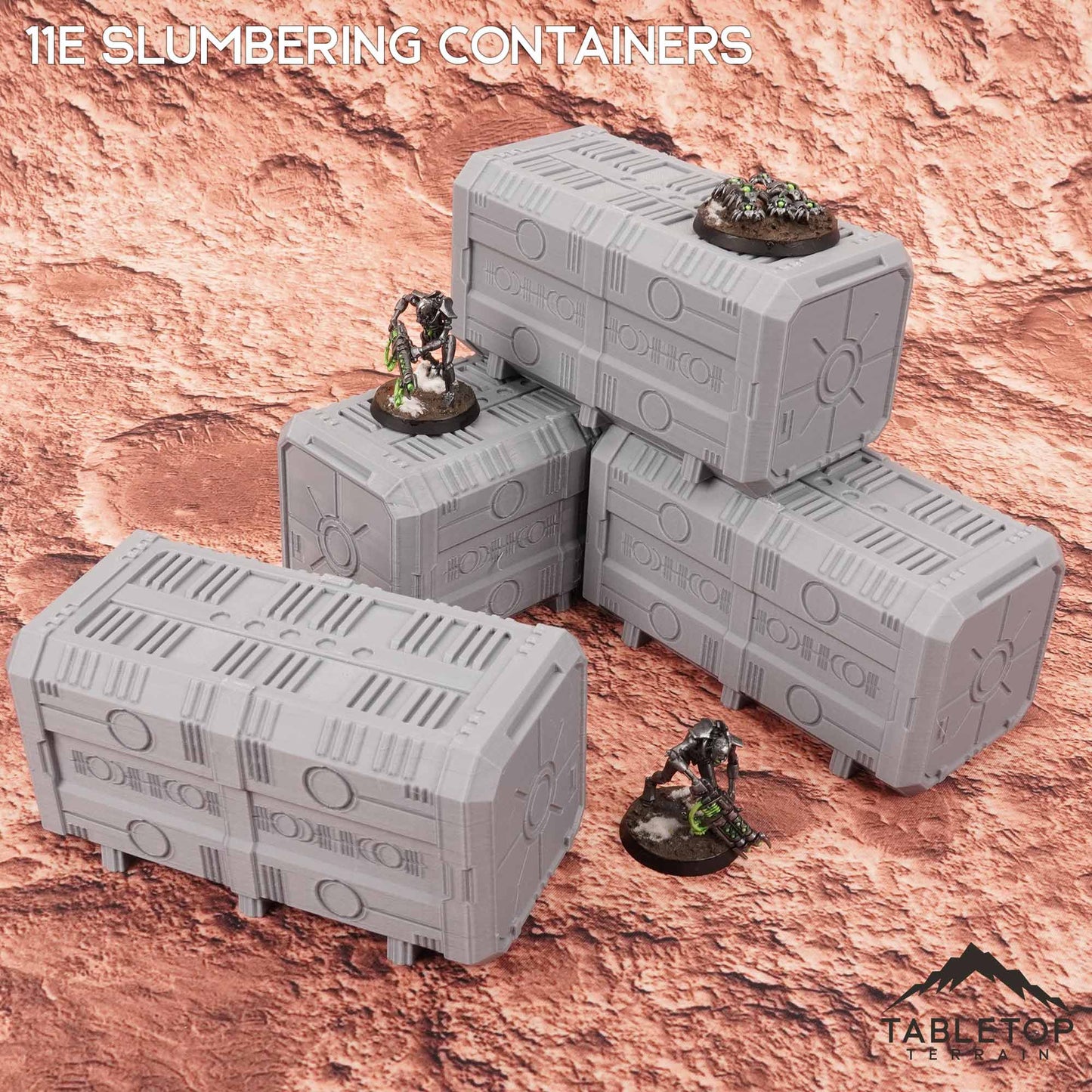 11e Slumbering Machines Stackable Containers