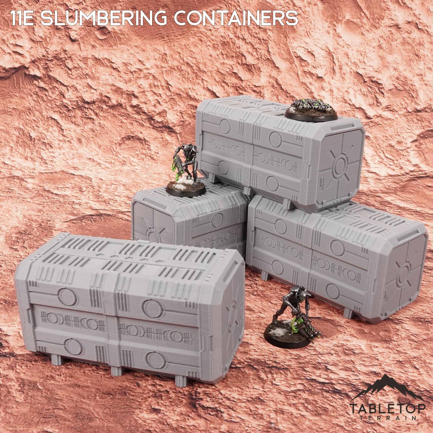 11e Slumbering Machines Stackable Containers