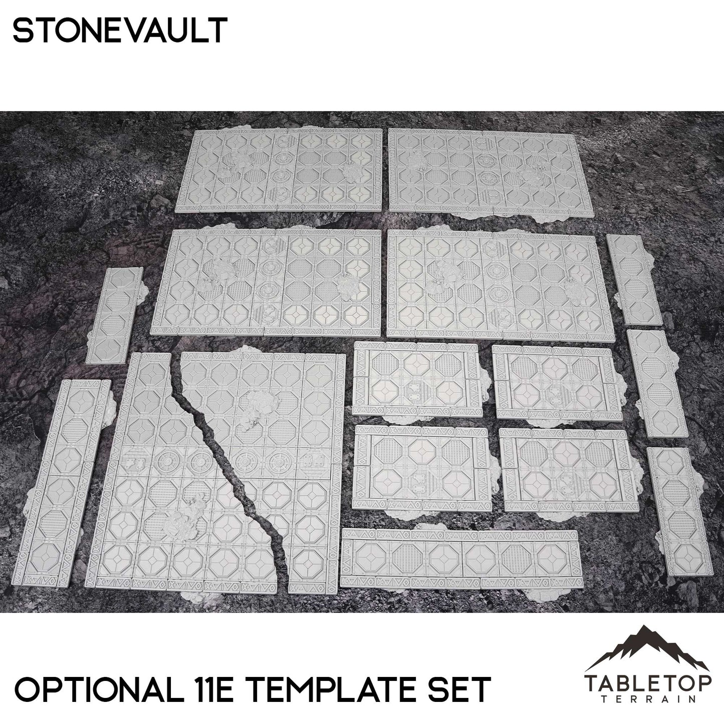 11e Space Dwarf Ruins Foldable Tournament Terrain