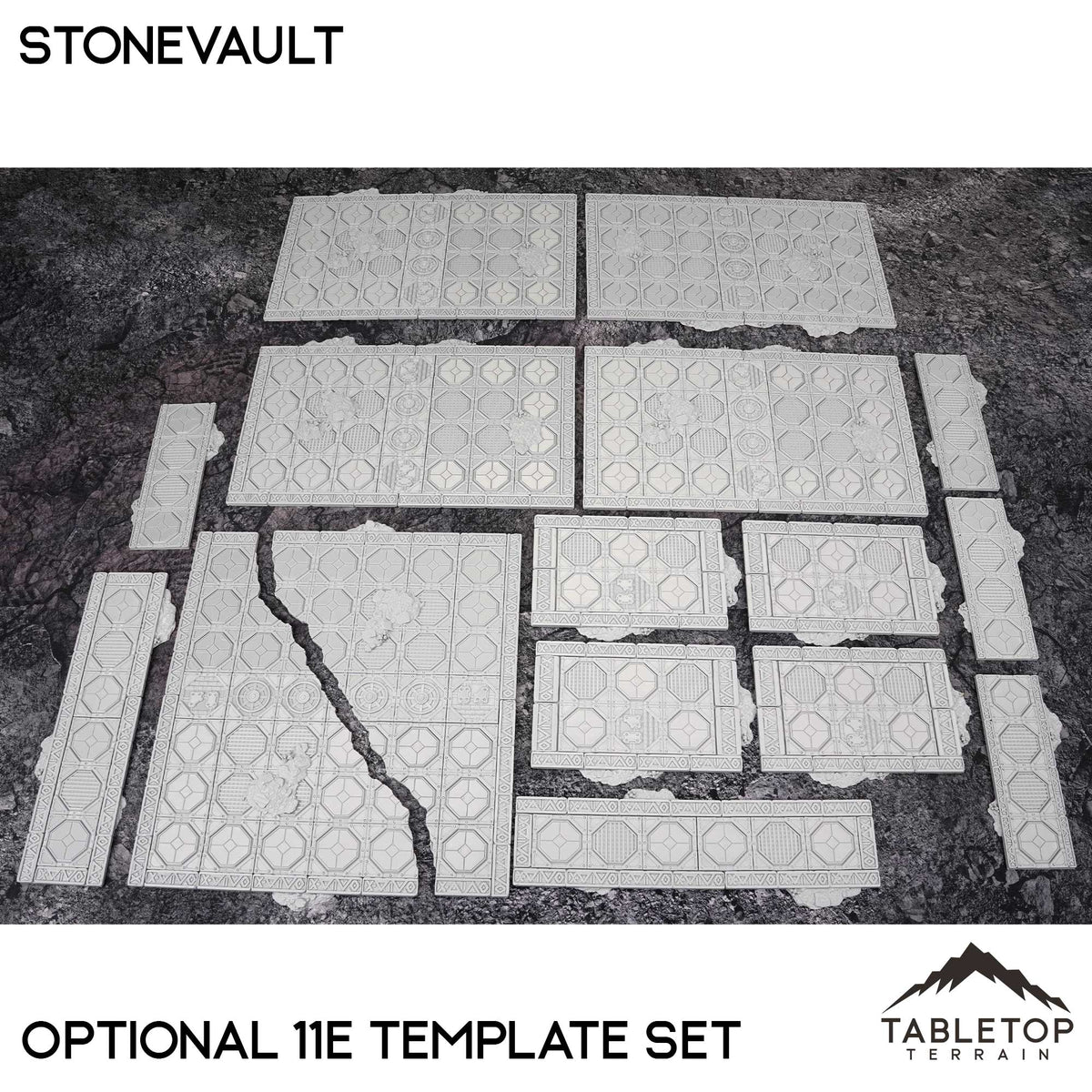 11e Space Dwarf Ruins Foldable Tournament Terrain