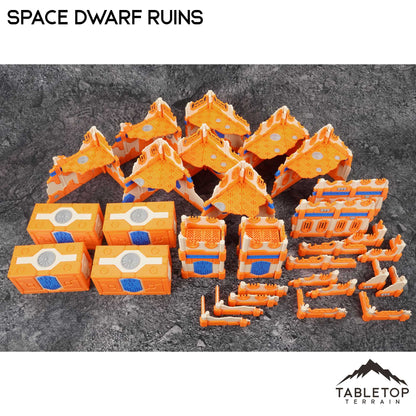 11e Space Dwarf Ruins Foldable Tournament Terrain