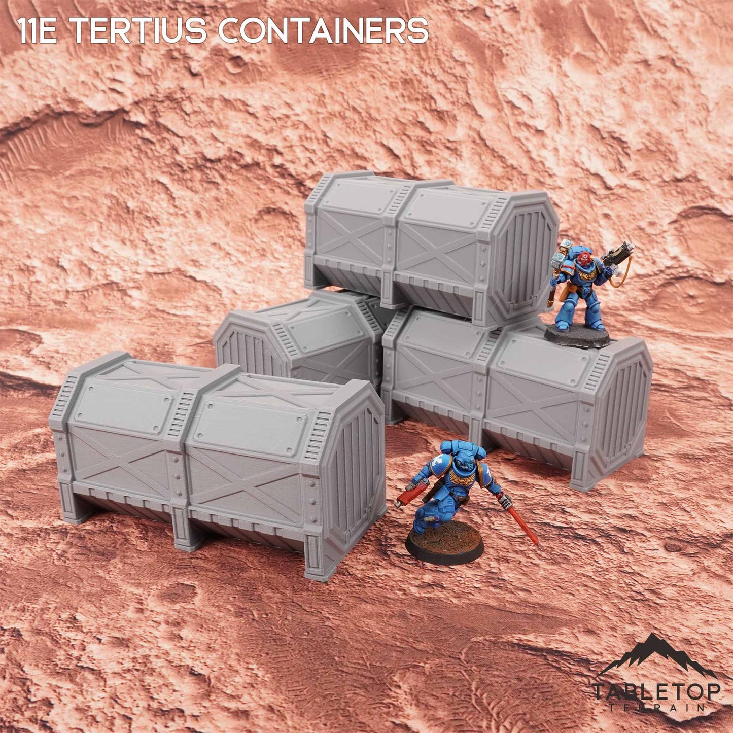 11e Tertius Stackable Containers