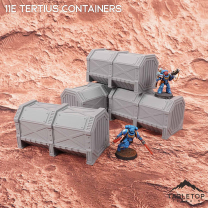 11e Tertius Stackable Containers
