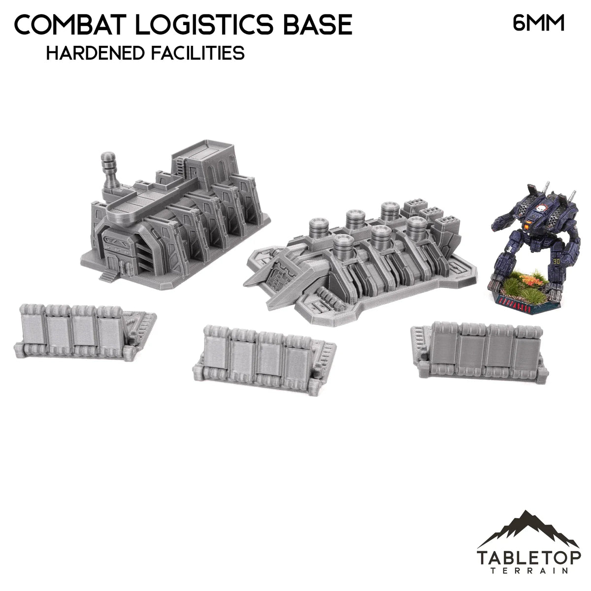 Combat Logistics Base TechScape - 6-12mm