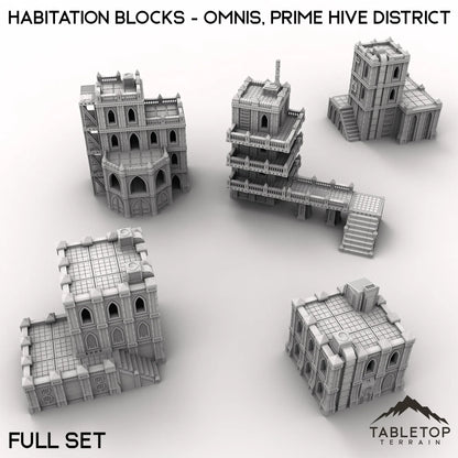 Habitation Blocks - Omnis, Prime Hive District