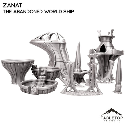 Zanat, The Abandoned World-Ship