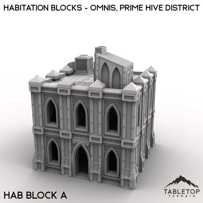 Habitation Blocks - Omnis, Prime Hive District