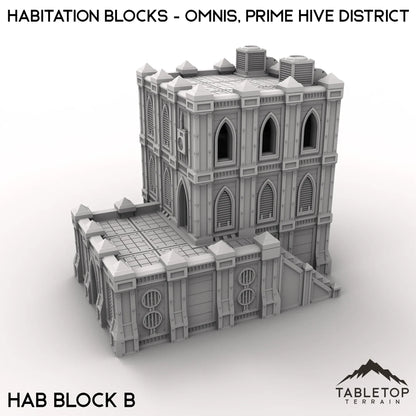 Habitation Blocks - Omnis, Prime Hive District