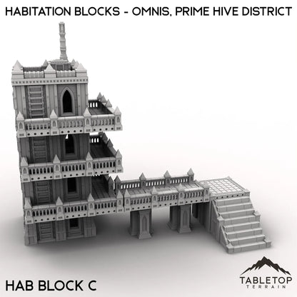 Habitation Blocks - Omnis, Prime Hive District