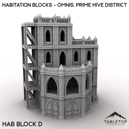 Habitation Blocks - Omnis, Prime Hive District