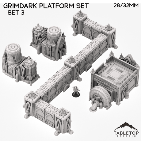 Grimdark Platform Set - Smoke and Steel