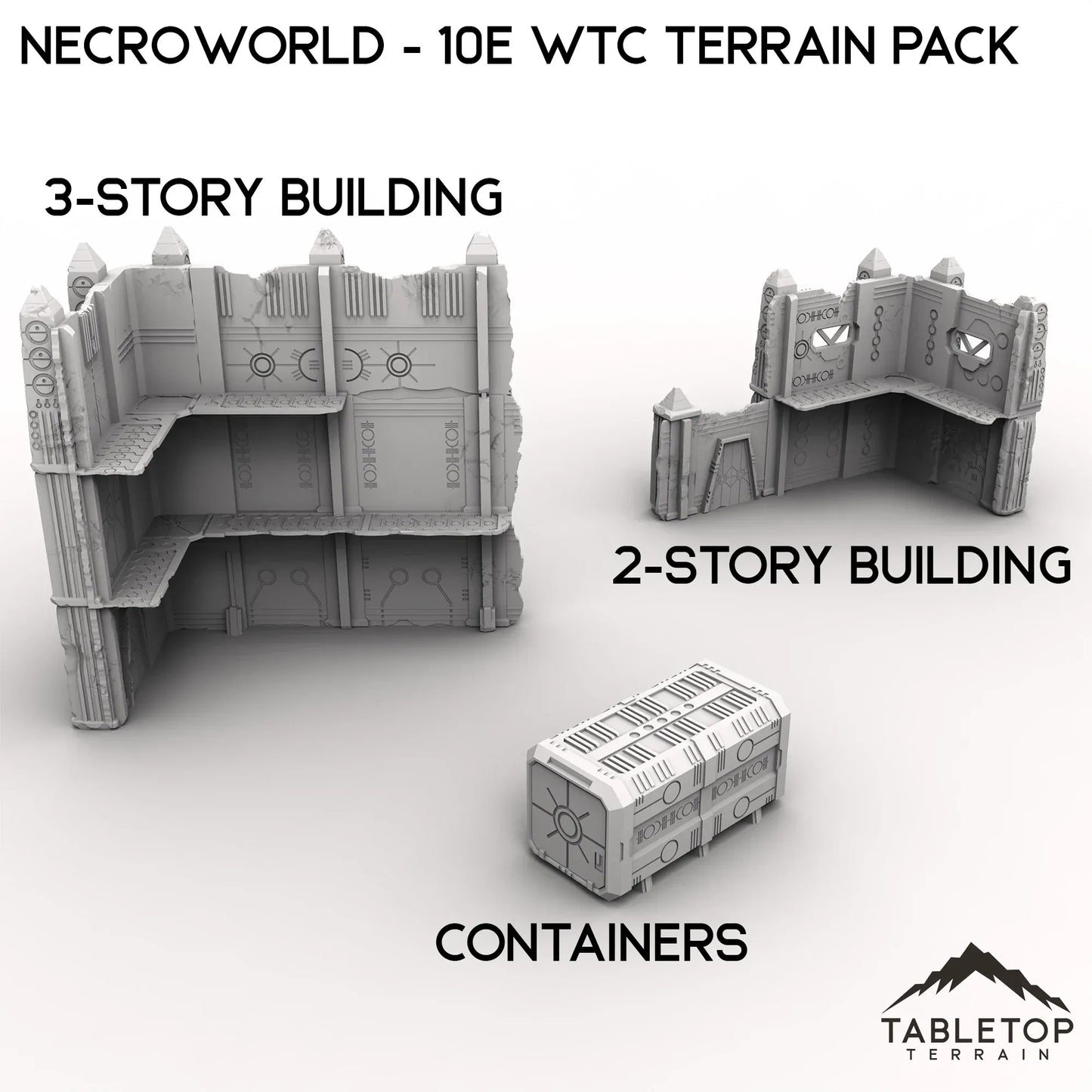 NecroWorld - WTC compatible Terrain Pack